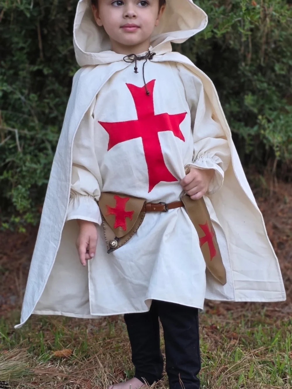 Boys Size 6-7 Knights Templar Crusader Costume